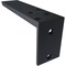 Ekena Millwork Hidden Support Steel Heavy Duty Bracket w/ Back Plate, Powder Coated Black 2 1/2"W x 10"D x 4"H BKTM02X10X04HBPBL - alternate 4